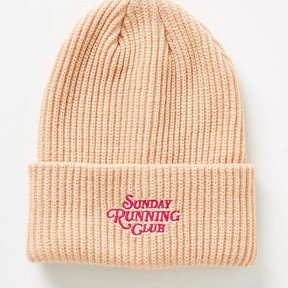 Daily Practice by Anthropologie Sport Club Ribbed Beanie - Picture 1 of 5